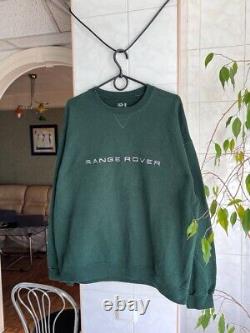 Range Rover Vintage Sweatshirt Green Crewneck Rare