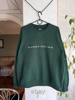 Range Rover Vintage Sweatshirt Green Crewneck Rare