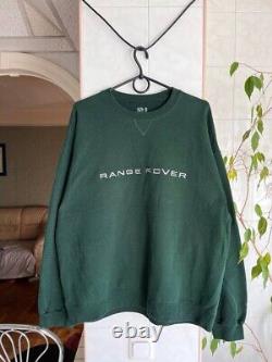 Range Rover Vintage Sweatshirt Green Crewneck Rare