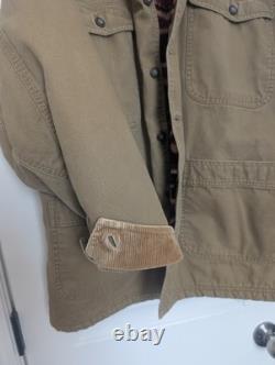 Rare 90s Patagonia Canvas Nuevo Range Aztec Barn Chore Coat Jacket Mens L to XL Rare 90s Patagonia Canvas Nuevo Range Aztec Barn Chore Coat Jacket Mens L to XL
