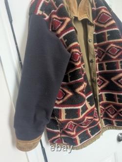 Rare 90s Patagonia Canvas Nuevo Range Aztec Barn Chore Coat Jacket Mens L to XL Rare 90s Patagonia Canvas Nuevo Range Aztec Barn Chore Coat Jacket Mens L to XL