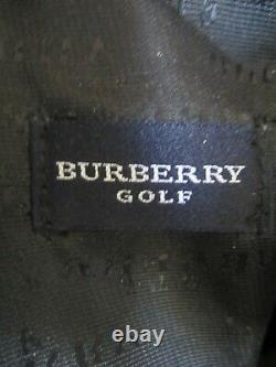 Rare Burberry Soft Shell Golf Sunday Driving Range Bag Nwt
