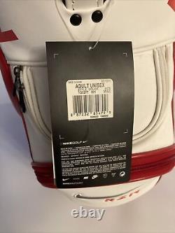 Rare Nike Golf RZN Red & White Den Caddy-Mini Range/Staff Bag NEW Customized