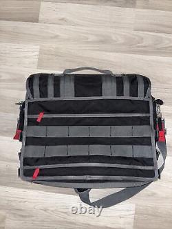 Rare Y2K OAKLEY Tactical Field Gear AP Bag SI Range Laptop Pack Black Grey