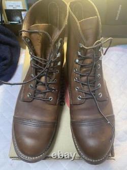 Red Wing Boots Iron Range 8111 Size Men 10.5US