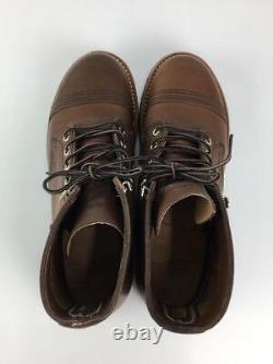 Red Wing Lace Up Boots Iron Range 25Cm Brw Brown Leather 43K09