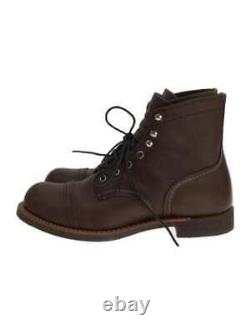 Red Wing Lace Up Boots Iron Range 26.5Cm Brw Leather K2291