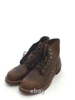 Red Wing Lace Up Boots Iron Range 26Cm Brw 43K77