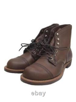 Red Wing Lace Up Boots Iron Range 27.5Cm Brw 8111 K2280