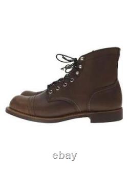 Red Wing Lace Up Boots Iron Range 27Cm Brw 8111 K2228