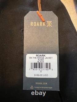 Roark On The Range Jacket Mens S Black Embroidered Eye Sun Western Cowboy