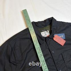 Roark X Wrangler Out of Range Maverik Chore Coat Waxed Lined Size ExtraLarge NWT