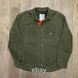 Roark X Wrangler Out of Range Waxed Cotton Coat Maverick Green Large RARE