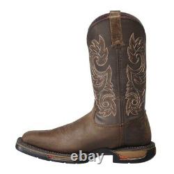 Rocky Long Range Steel Toe Waterproof Pull-on Boot, Fq0006654, Leather