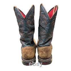 Rocky Long Range Waterproof Western Boots Mens 9.5W Saddle Brown 12 FQ0008656
