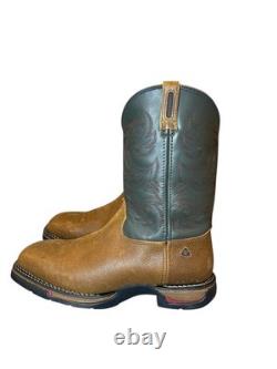 Rocky Men Western Boot FQ0008656 Long Range 12 Leather Brown Size 14 W
