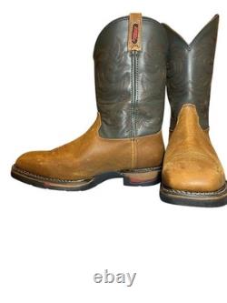 Rocky Men Western Boot FQ0008656 Long Range 12 Leather Brown Size 14 W
