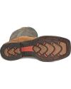 Rocky Men's Long Range Waterproof Pull On Work Boot Broad Square Toe 8656