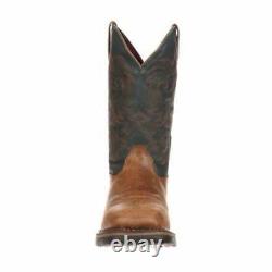 Rocky Men's Long Range Waterproof Western Boots Brown/Black FQ0008656