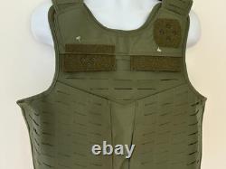 SAFARILAND V1 AWS Armor Plate Carrier Side Open XL 2614-2416 Range Green Webless
