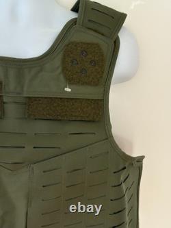 SAFARILAND V1 AWS Armor Plate Carrier Side Open XL 2614-2416 Range Green Webless