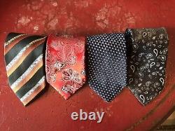 SALE-4 ERMENEGILDO ZEGNA NECKTIES-Retail Range $210-310 Each Tie! Never Worn