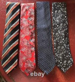 SALE-4 ERMENEGILDO ZEGNA NECKTIES-Retail Range $210-310 Each Tie! Never Worn