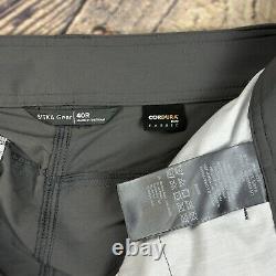 SITKA Range Pants MAS Lead Gray Mens Sz 38x34 hiking archery bow hunting 80060