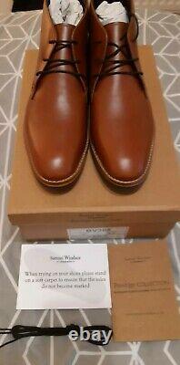 Samuel Windsor'Prestige Range' Tan Boots SIze UK 9. Brand New