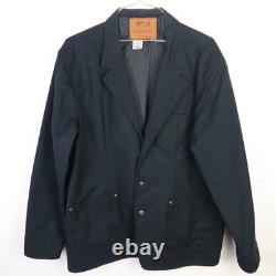 Schaefer Outfitter Black Coat Jacket Size XL Range Brush