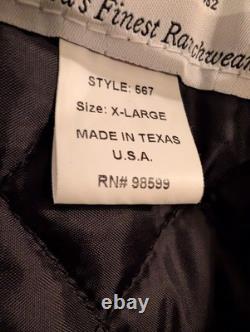 Schaefer Outfitters 567 Range Wax VTG Arena Jacket XL Waxed Cotton Canvas Texas