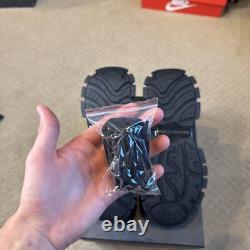 Size 11 Range Runner M'Mansion Triple Black Trainers Sneakers Fashion NEW