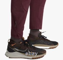 Size 2XLT- Nike Men's Trail Dawn Range Dri-FIT Track Pants, Night Maroon/Black