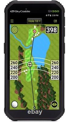 SkyGolf Golf SkyCaddie SX550 Black GPS/Range Finders