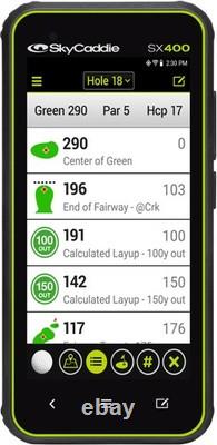 SkyGolf Golf SkyCaddieSX400 Black GPS/Range Finders