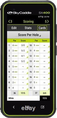 SkyGolf Golf SkyCaddieSX400 Black GPS/Range Finders