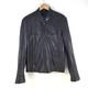 Smart Range London Mens Soft Leather Biker Jacket Size M Black Zip 107520