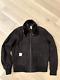 Smart Range Suede Bomber Jacket Mens Size L With Removable Sheerling Collar