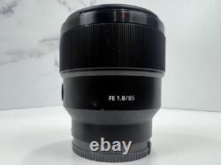 Sony FE 85mm F1.8 Lens SEL85F18 E-Mount Full Frame Portrait Telephoto Auto & Man