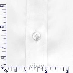 Spear Dagger Tab Collar Men's Luxury White Shirt Vintage 1930's Goodfellas Style
