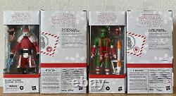 Star Wars Black Series Holiday Set4 Sith Range Clone Snow Trooper Christmas NEW