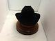 Stetson Cowboy Hat 6x Beaver Fur Black Range With Free Hat Brush
