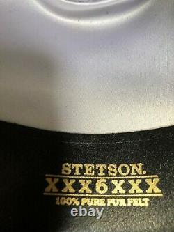 Stetson Range 6x Black 7 5/8 Great Western Look