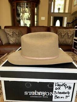 Stetson Range Style 6X Promo Silverbelly (Flaw) 7 5/8 Unique Western Style