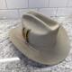 Stetson Sheriff Range 5x Beaver Cowboy Hat Silver Belly Brim Size 6 3/4