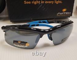 Switch Magnetic Interchange Lens Sunglasses Polarized TENAYA Blue Black RANGE