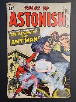 TALES TO ASTONISH #35 1.5-1.8 RANGE 1st Ant-Man in costume