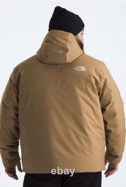 THE NORTH FACE? Big Range 600 Down Hooded Jacket Coat TNF Utility Brown 5X