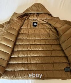 THE NORTH FACE? Big Range 600 Down Hooded Jacket Coat TNF Utility Brown 5X