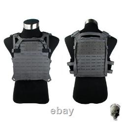 TMC STF Plate Carrier Tactical Vest MOLLE Military Airsoft Vest Laser Cut Army